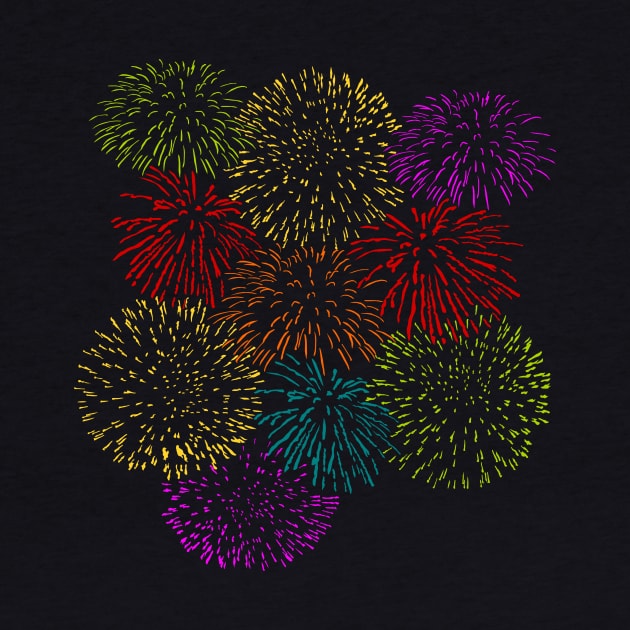 Fireworks Celebration by Killer Rabbit Designs